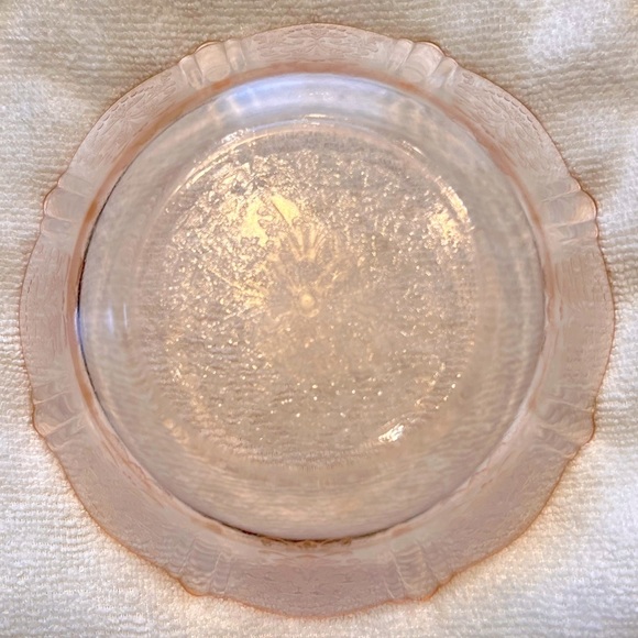 (Set of 8) Macbeth Evans American Sweetheart Pink Depression Glass Berry Bowls